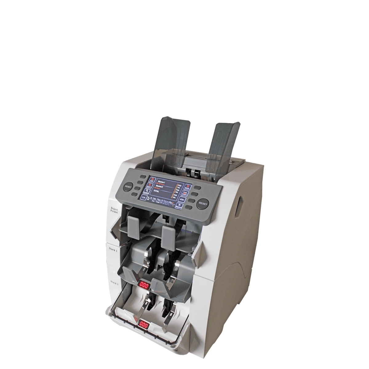 Banknotenzähler Cash Concepts CCE 6600 für sortierte und gemischte Zählung, Falschgelderkennung EUR+USD+GBP+CHF