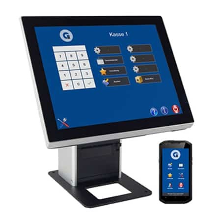 MagicPOS Kassenterminal mit mobilem Bestellgerät