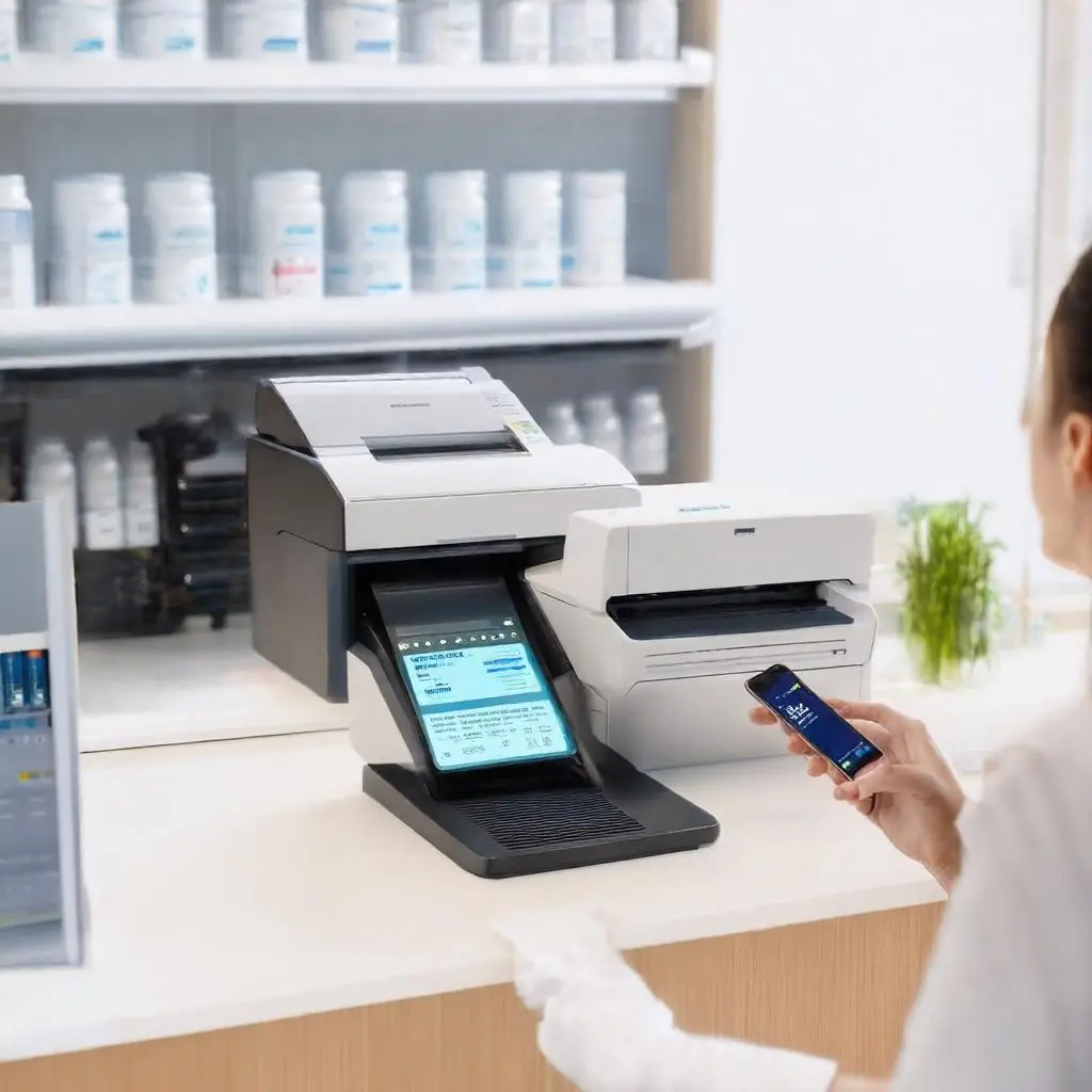HV‑Tisch im Flow: Drucker‑Integration für Apotheken und Sanitätshäuser